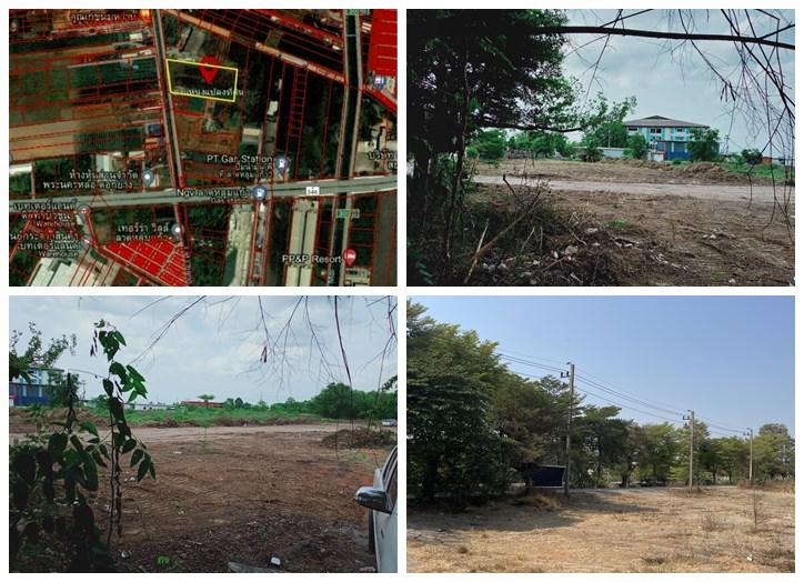 ขายที่ดินแปลงใหญ่ 16ไร่ 2งาน 77ตร.วา - ลาดหลุมแก้ว ปทุมธานี โทร 090-8982918 ราคา