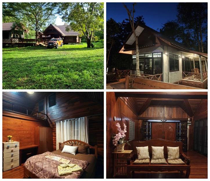 บ้านพักตากอากาศบ้านไม้ ติดลำธาร Private Nature House @ แก่งคอย สระบุรี