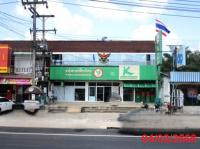 อาคารที่ทำการสาขาหลุดจำนอง ธ.ธนาคารกสิกรไทย สองแพรก ชัยบุรี สุราษฎร์ธานี