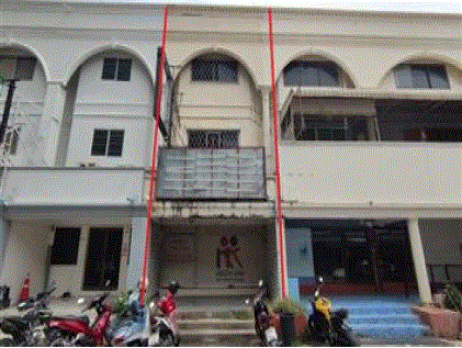 อาคารพาณิชย์หลุดจำนอง ธ.ธนาคารกรุงเทพ หนองปรือ บางละมุง ชลบุรี